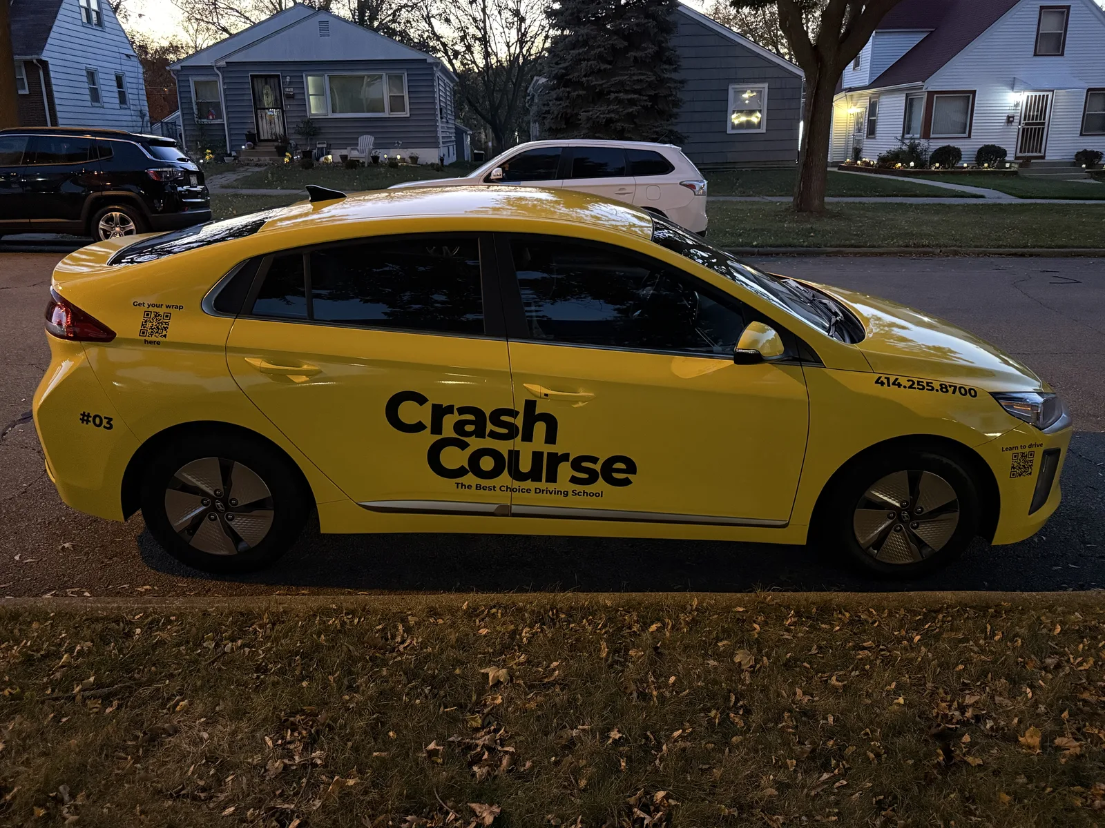 Hyundai Ioniq Hybrid - CrashCourse fleet vehicle #03