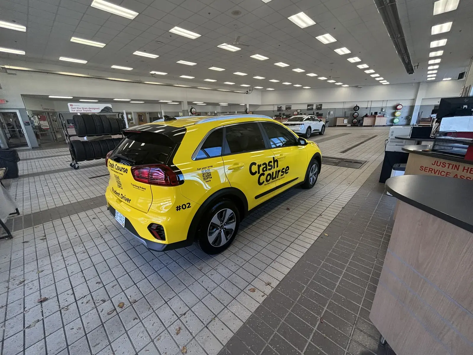 Kia Niro Hybrid - CrashCourse fleet vehicle #02