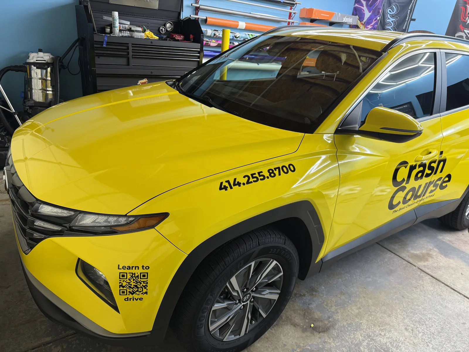 Hyundai Tucson Hybrid - CrashCourse fleet vehicle #05