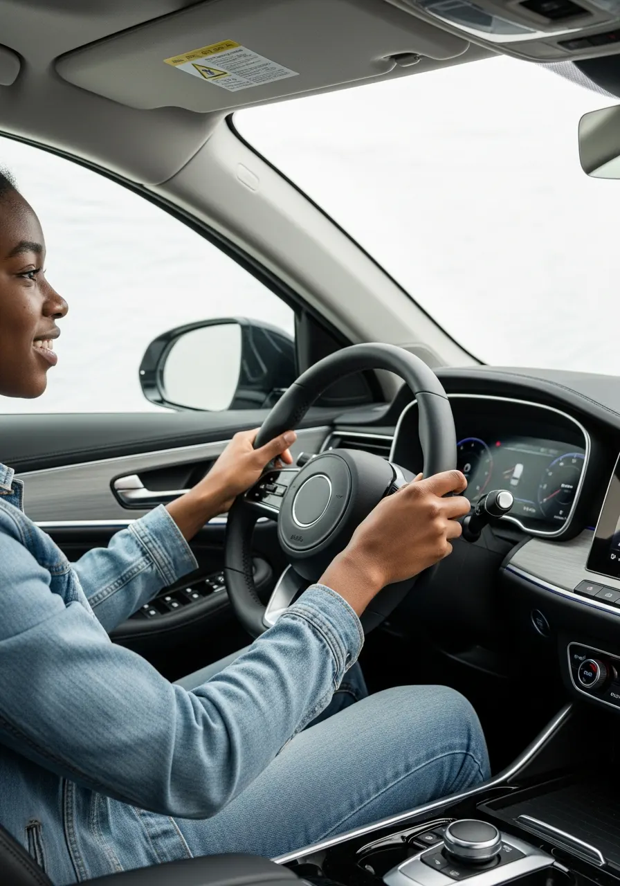 CrashCourse WI teen driver behind the wheel